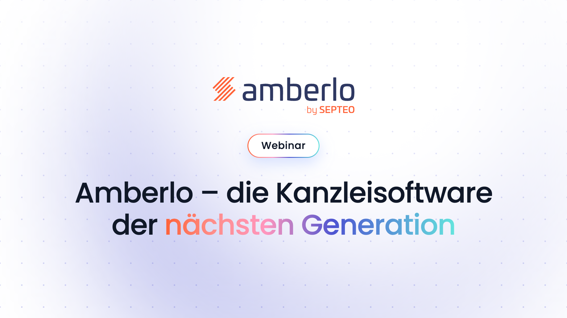 Amberlo – die Kanzleisoftware der nächsten Generation